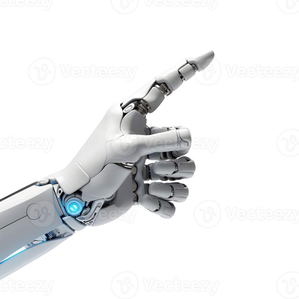 AI robot hand, innovation in the future of technology png