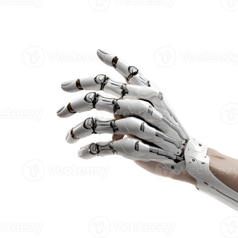 AI robot hand, innovation in the future of technology png