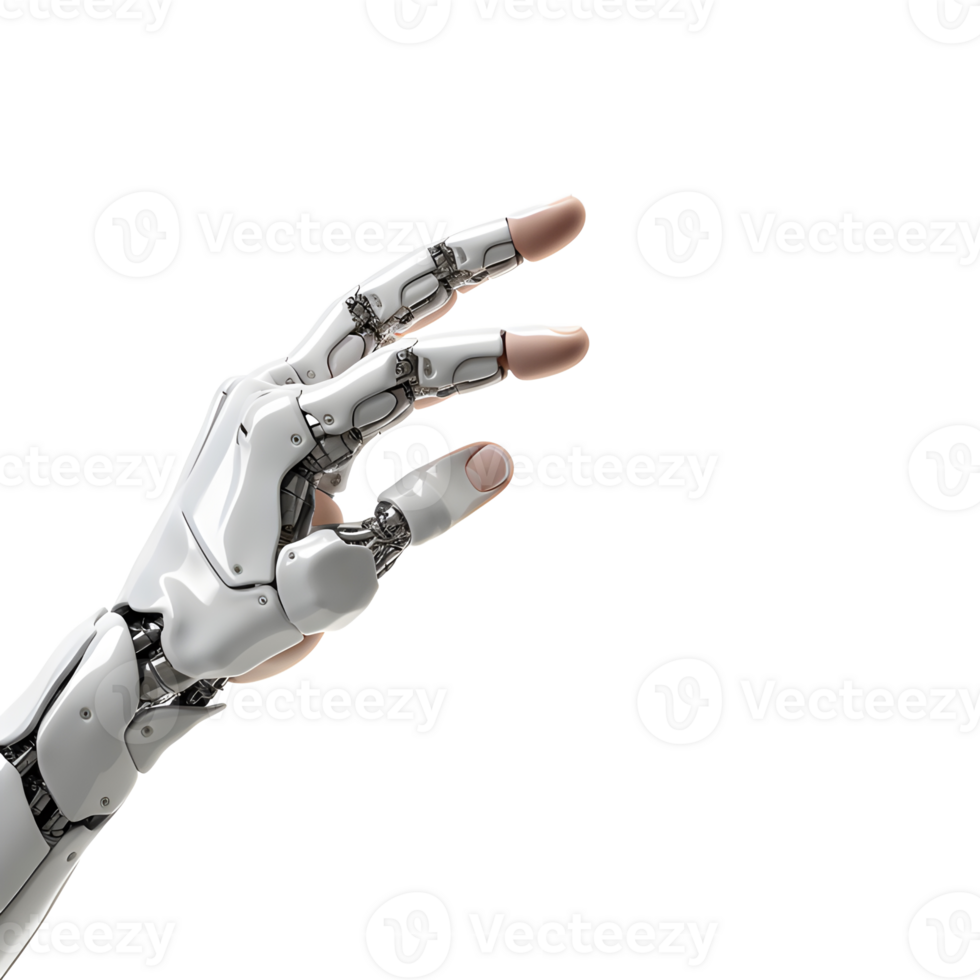 AI robot hand, innovation in the future of technology png