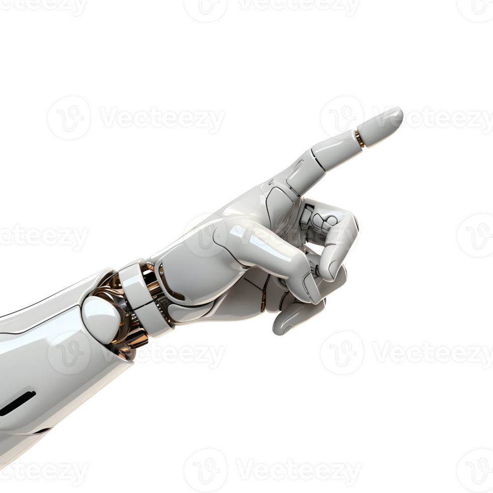 AI robot hand, innovation in the future of technology png