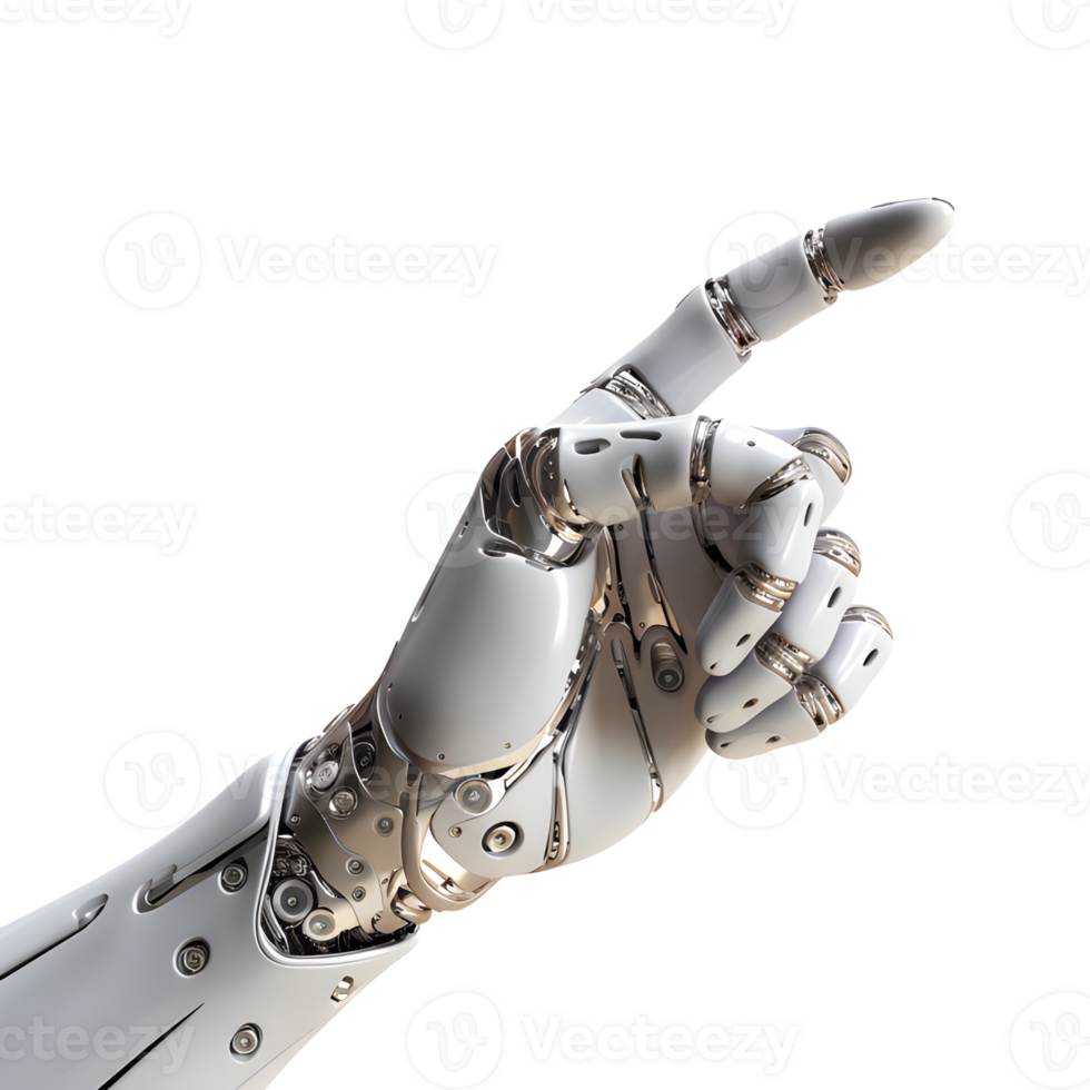 AI robot hand, innovation in the future of technology png