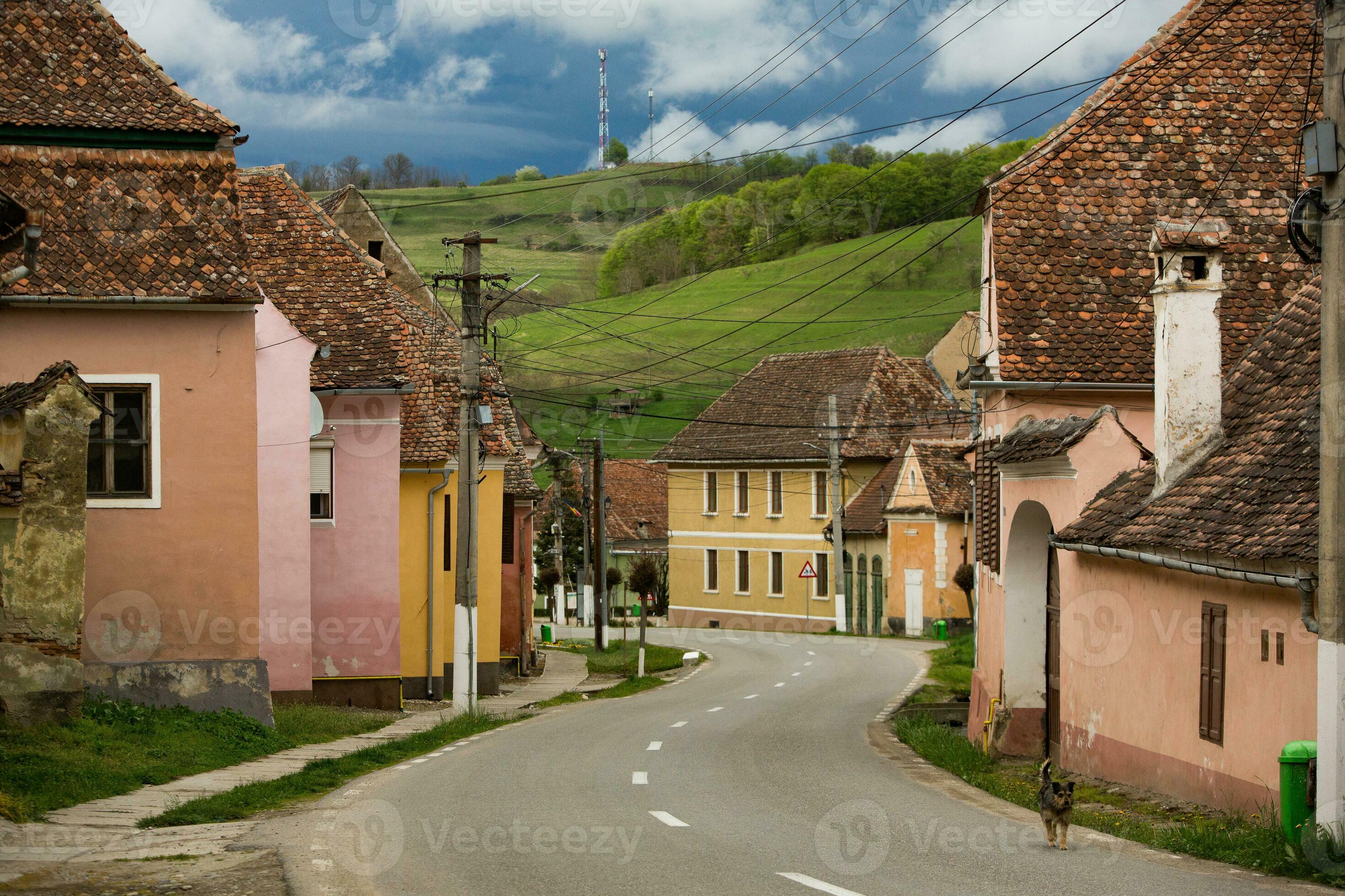 Biertan a very beautiful medieval village in Transylvania, Romania. A