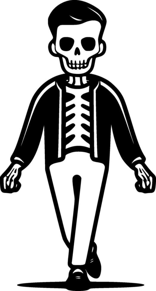 Skeleton - High Quality Vector Logo - Vector illustration ideal for T-shirt graphic