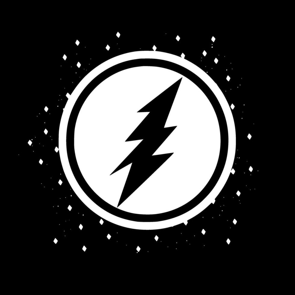 Lightning - High Quality Vector Logo - Vector illustration ideal for T-shirt graphic