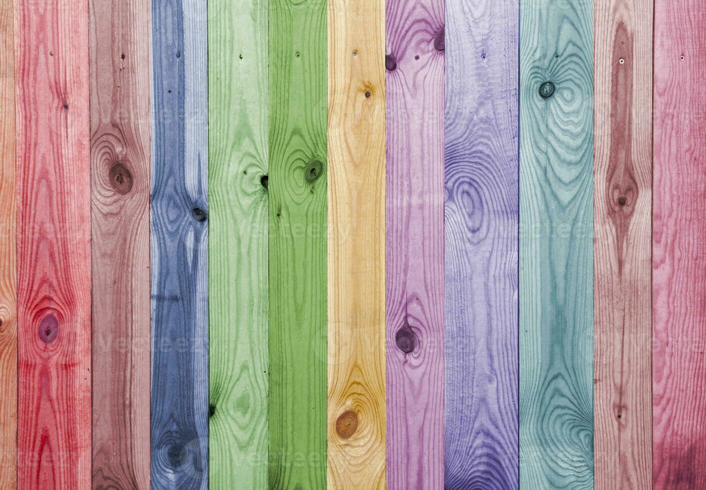 Color Textured Wood Background Psd photo
