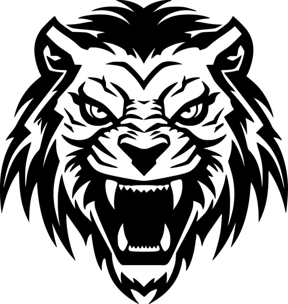 Tiger - High Quality Vector Logo - Vector illustration ideal for T-shirt graphic