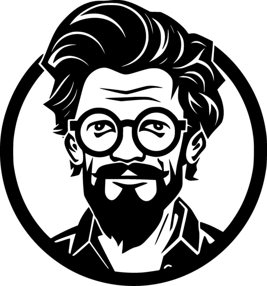Teacher, Minimalist and Simple Silhouette - Vector illustration