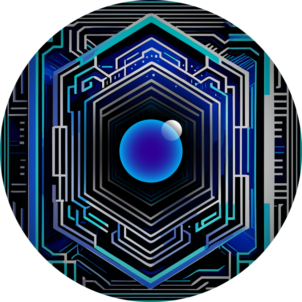 Modern Technology Cybersecurity Icon Crop-out png