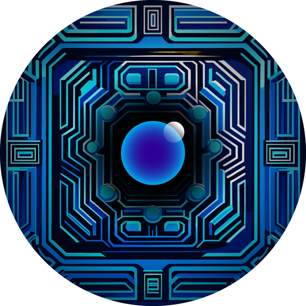 Modern Technology Cybersecurity Icon Crop-out png