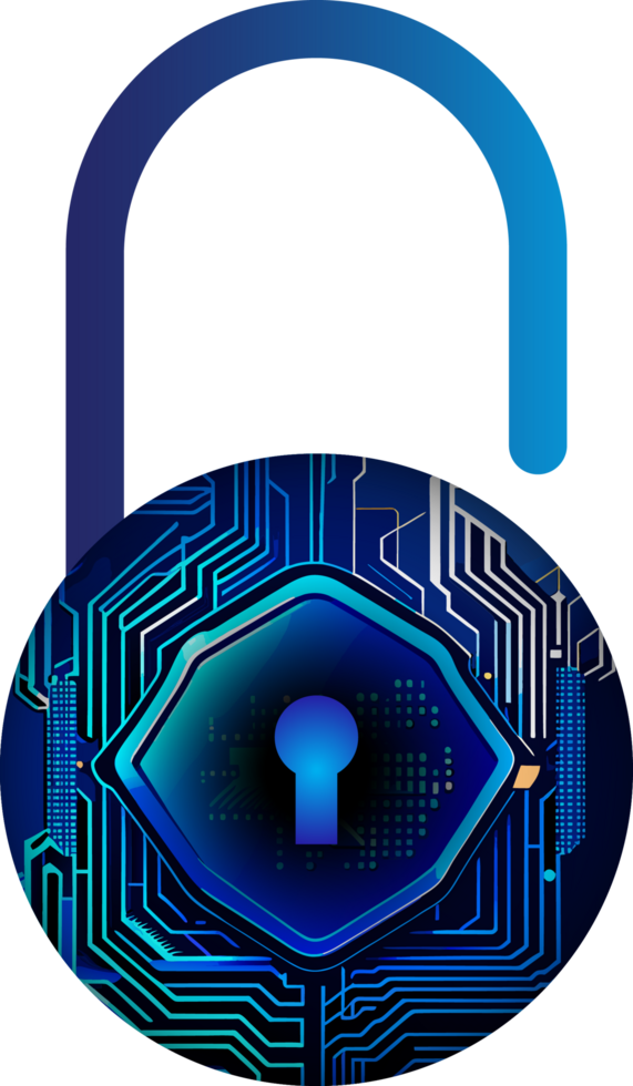 Modern Technology Cybersecurity Icon Crop-out png