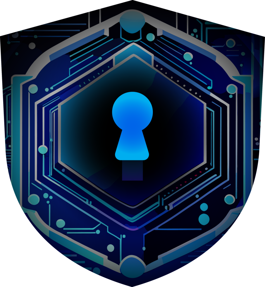 Modern Technology Cybersecurity Icon Crop-out png