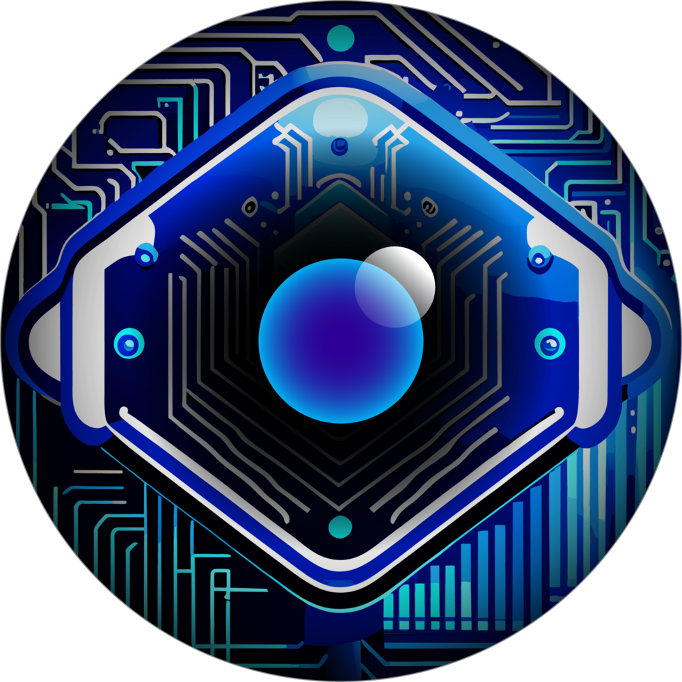 Modern Technology Cybersecurity Icon Crop-out png
