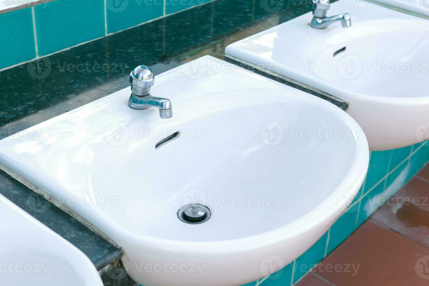 Washbasin sink public outdoor. photo