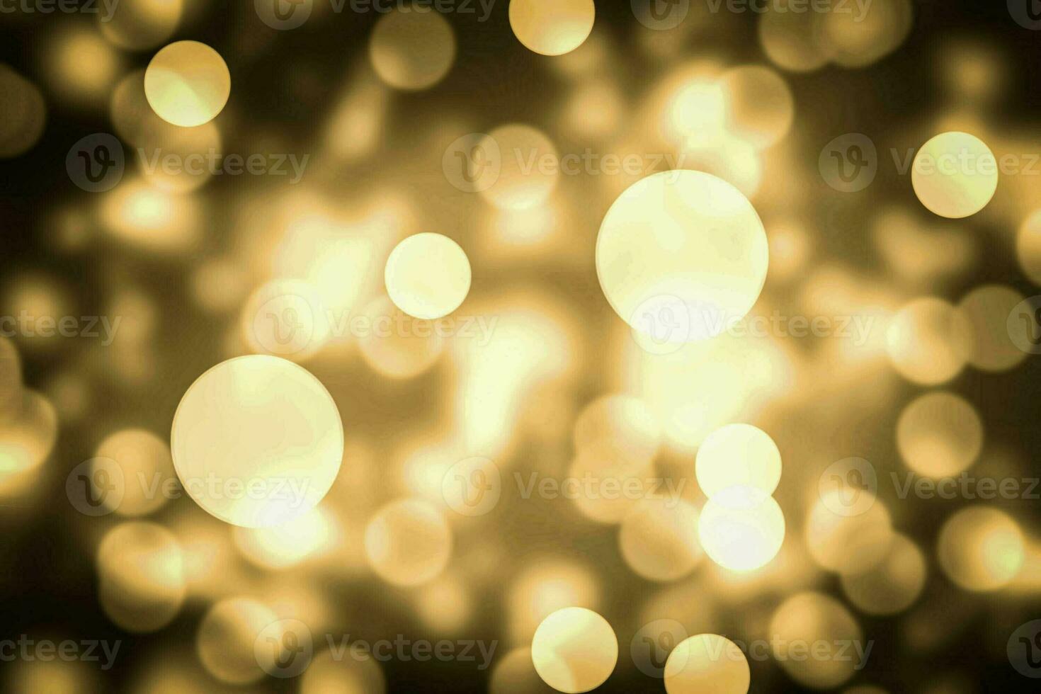 Abstract Bokeh gold  natural light background texture. photo
