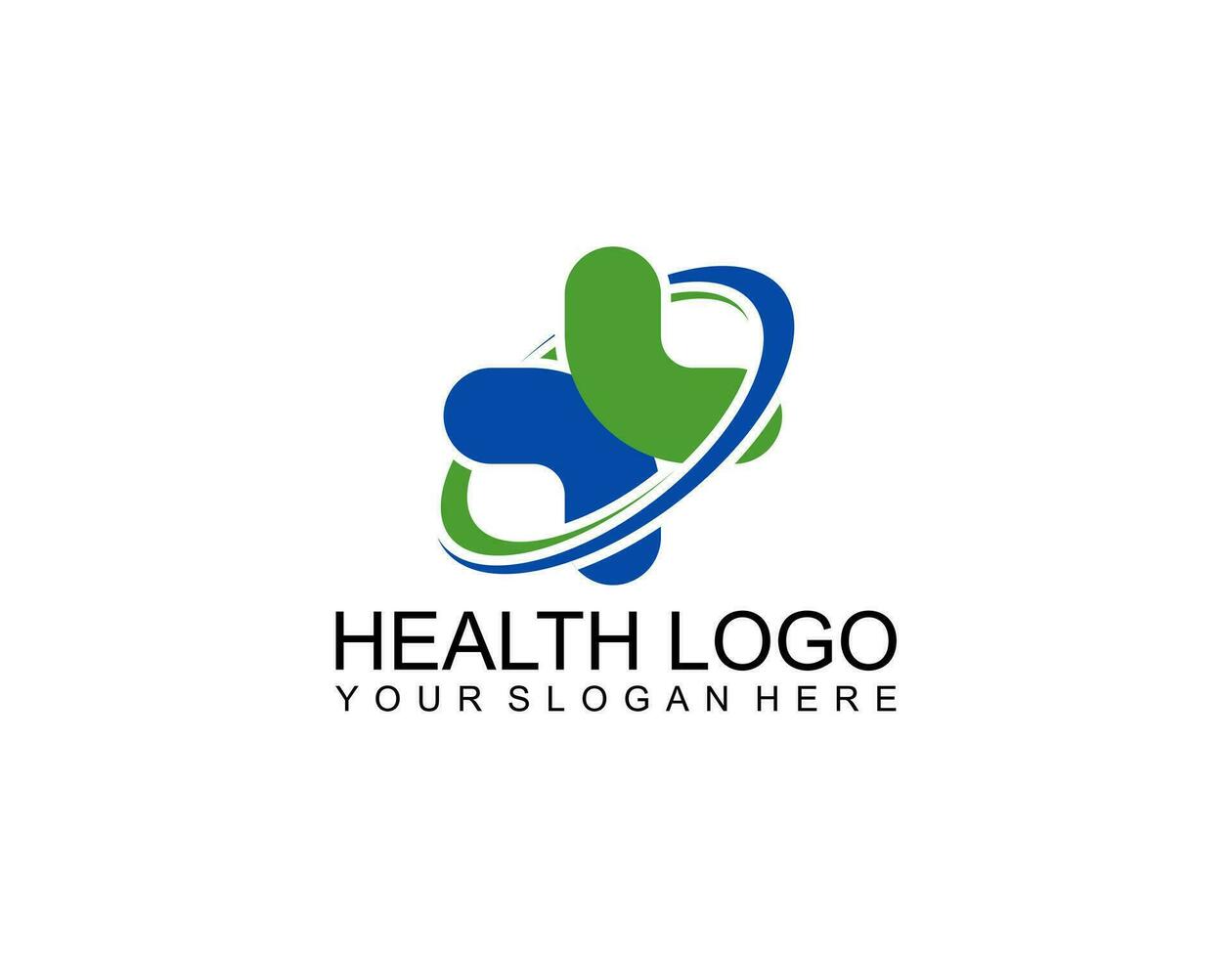 LOGO HEALTHCARE SIMPLE EDITABLE vector