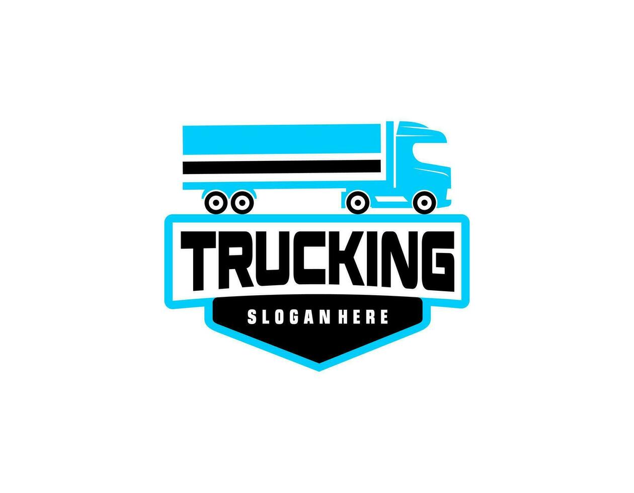 A template of Truck Logo, cargo logo, delivery cargo trucks, Logistic logo vector