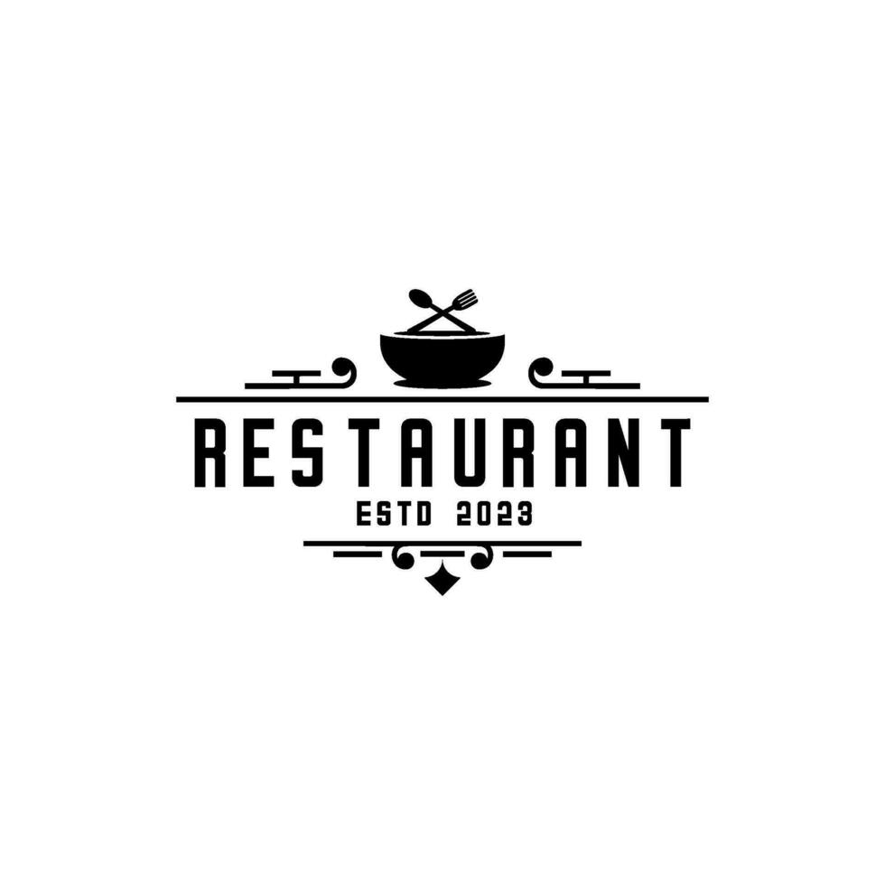 restaurante Clásico logo vector