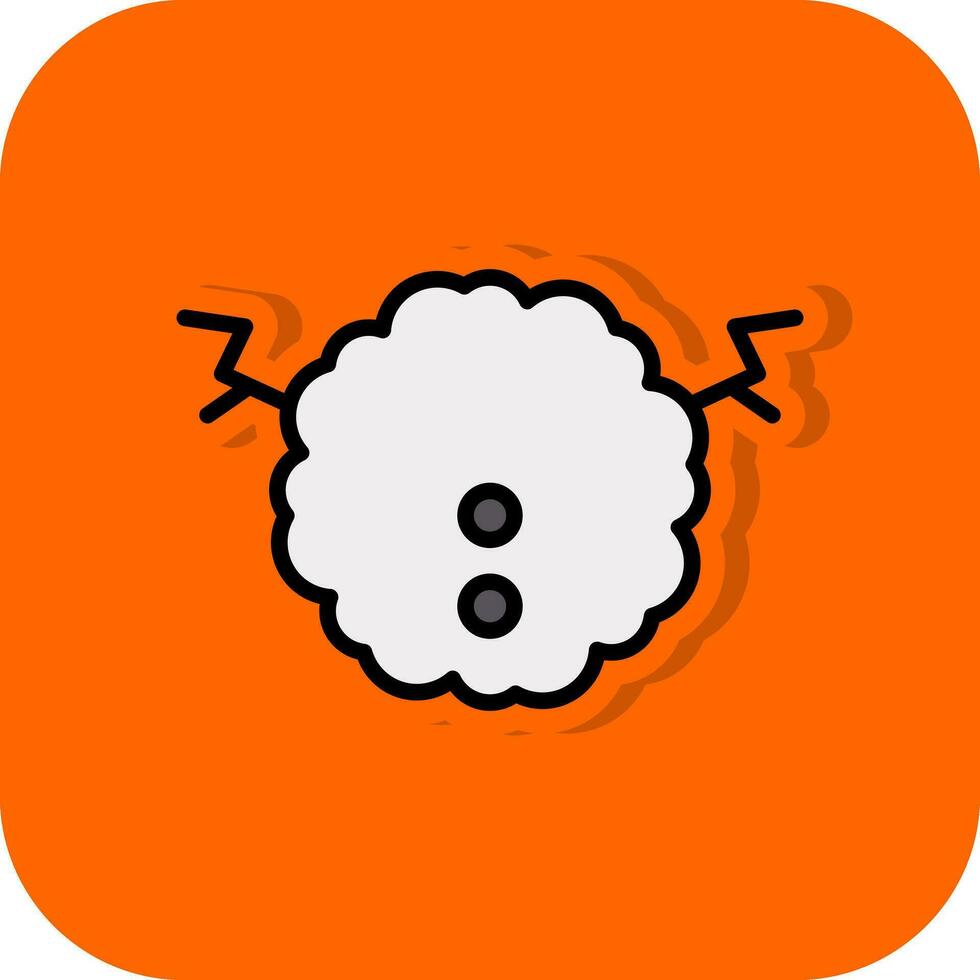 Snowball Vector Icon Design