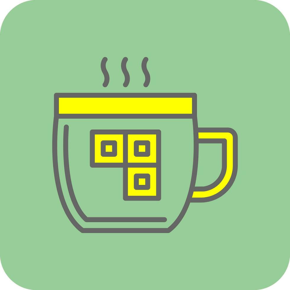 Hot cocoa Vector Icon Design