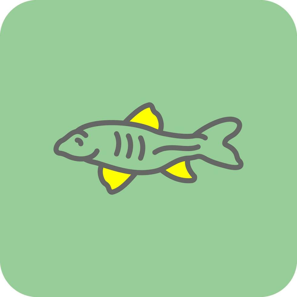 Arctic char Vector Icon Design