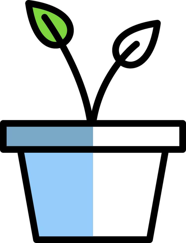 diseño de icono de vector de planta