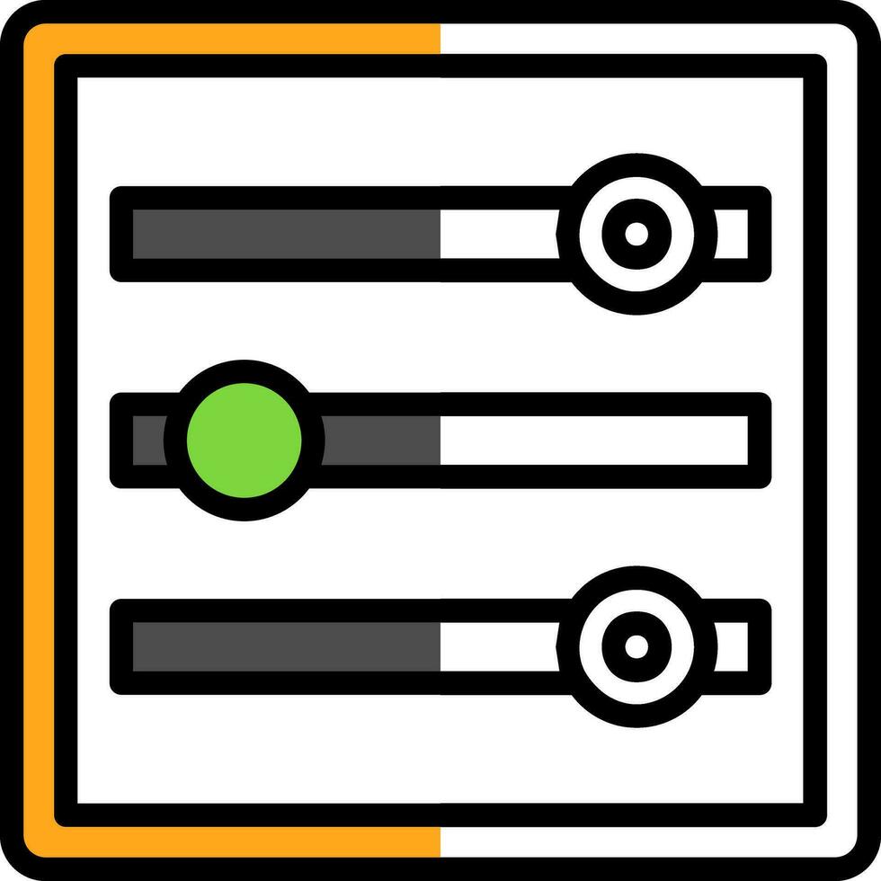 diseño de icono de vector de filtro