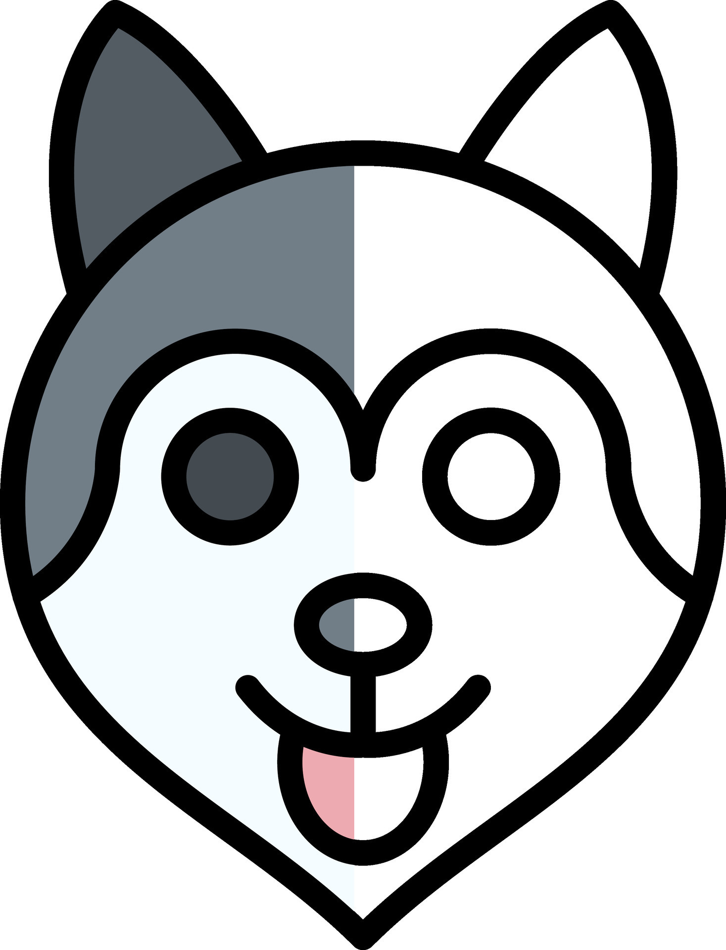 Husky Vector Icon Design 27305454 Vector Art at Vecteezy