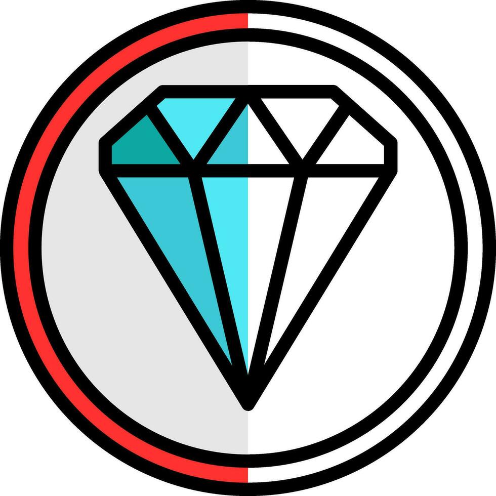 Diamond Vector Icon Design