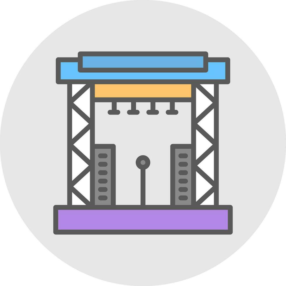 Concert Vector Icon Design