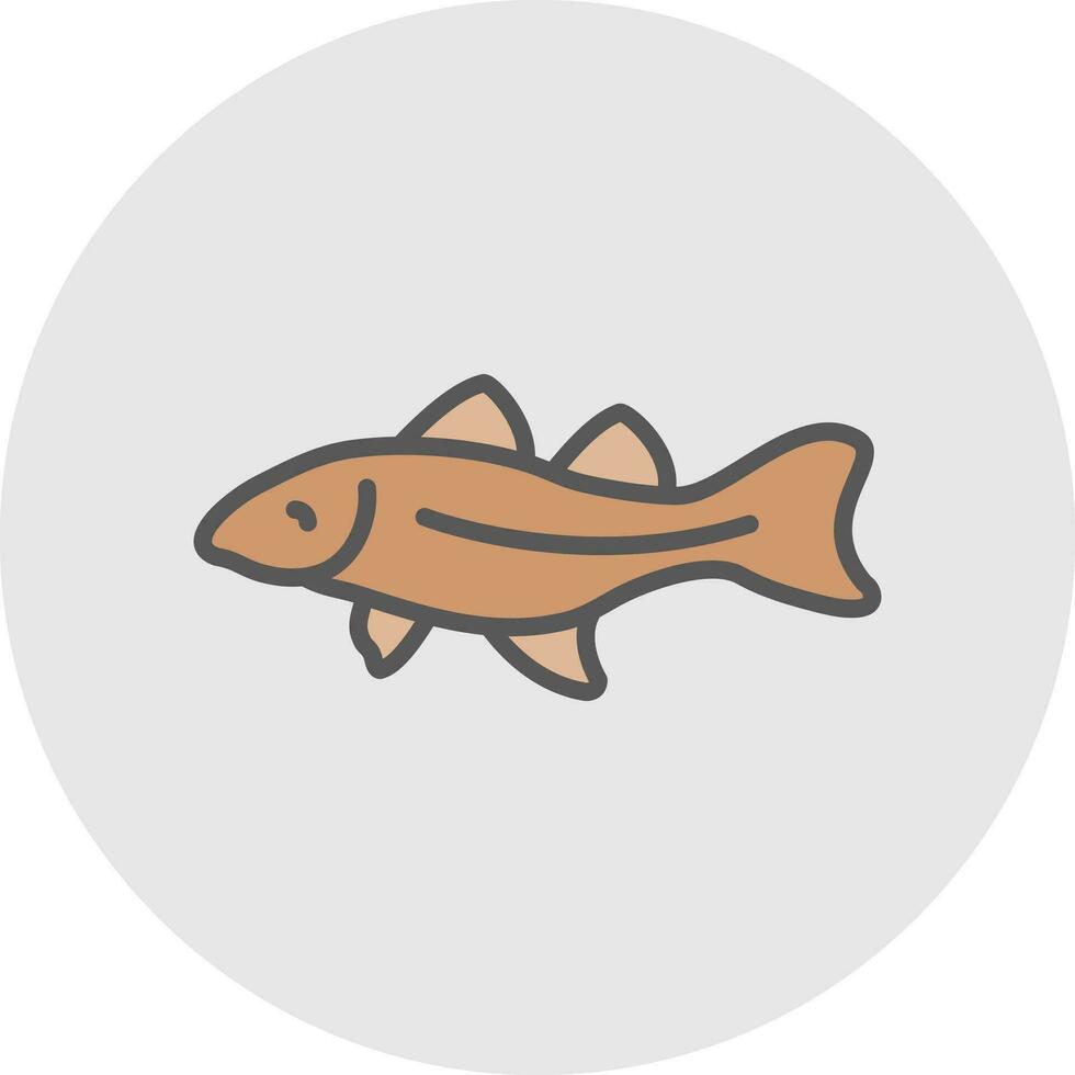Arctic cod Vector Icon Design