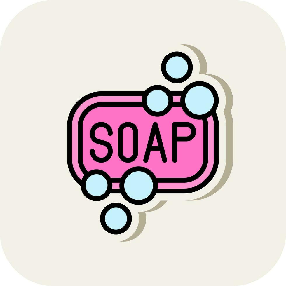 diseño de icono de vector de jabón