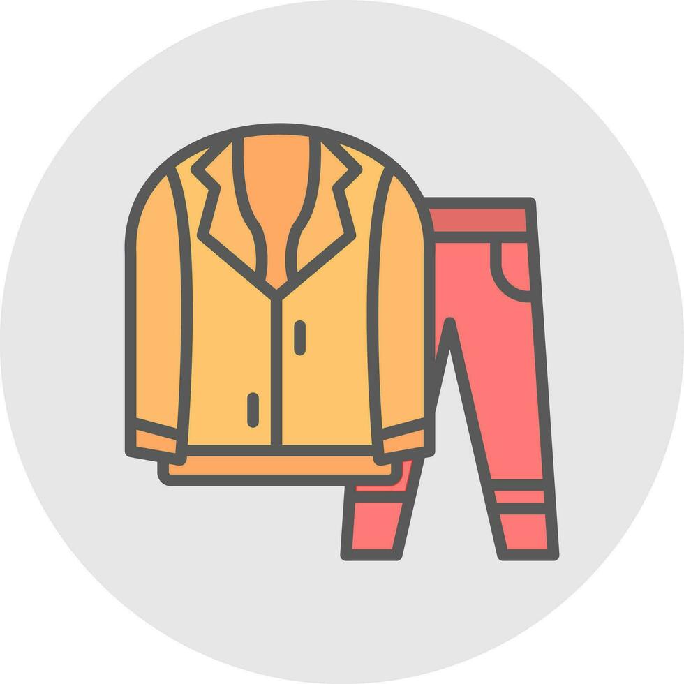 Outfit Vector Icon Design