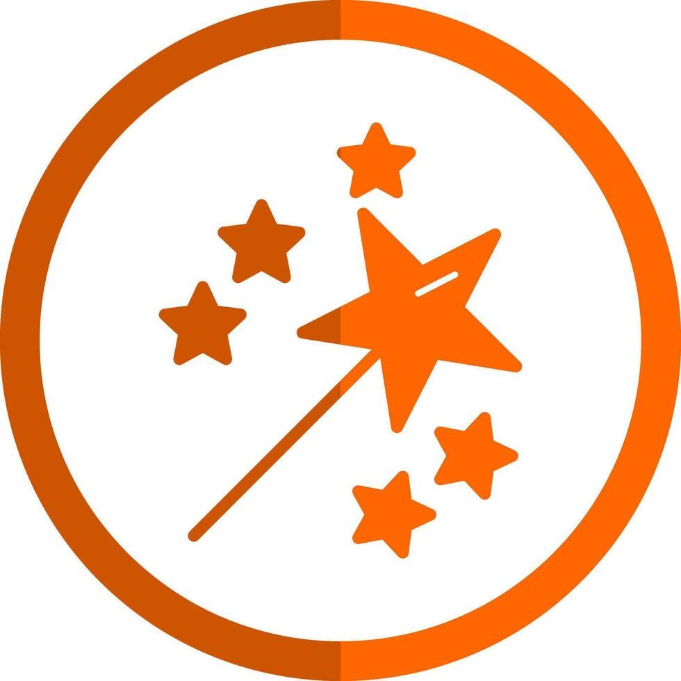 Magic Wand Vector Icon Design