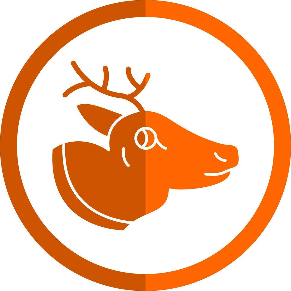 Reindeer Vector Icon Design