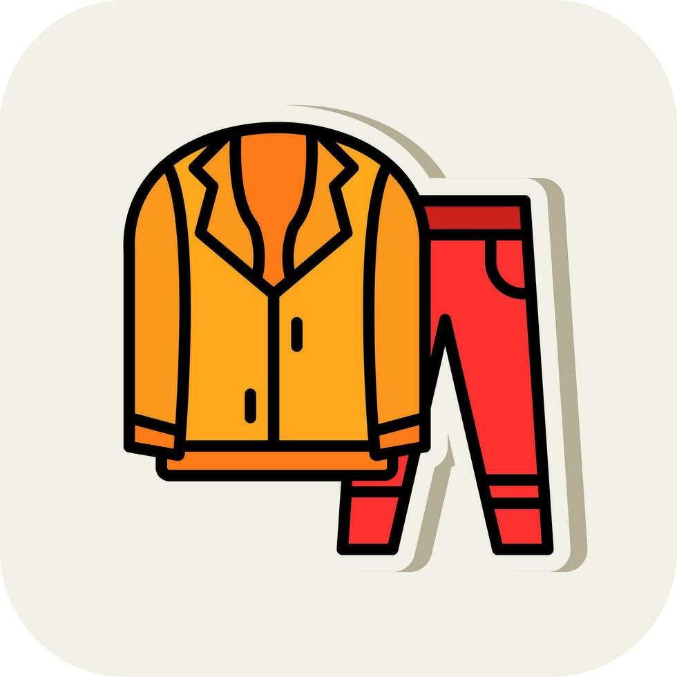 Outfit Vector Icon Design