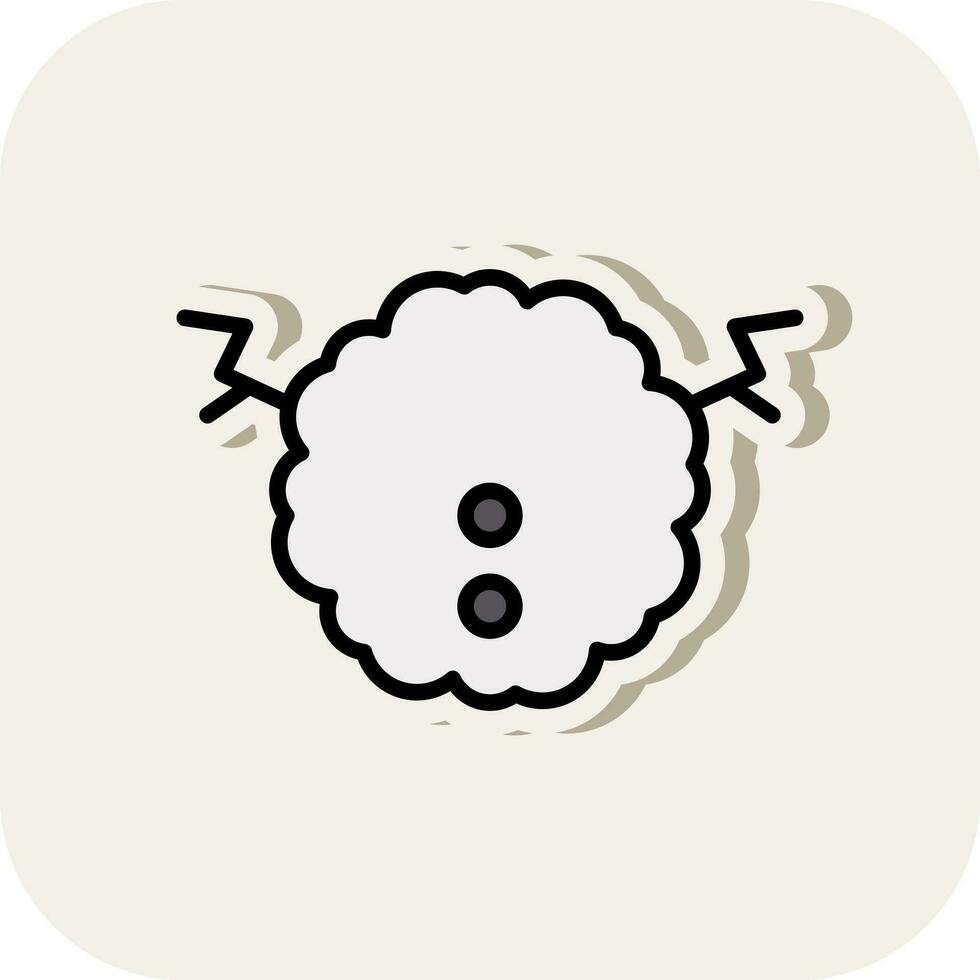 Snowball Vector Icon Design