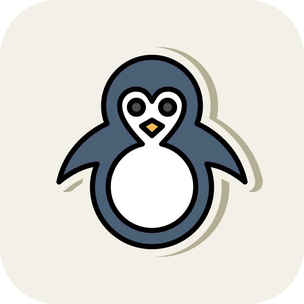 Penguin Vector Icon Design