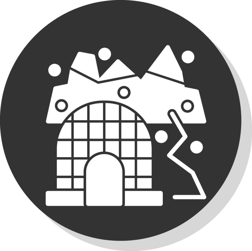 Arctic tundra Vector Icon Design
