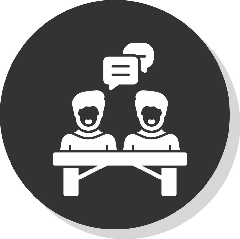 Meeting Vector Icon Design