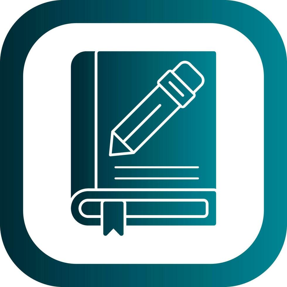 Sketchbook Vector Icon Design