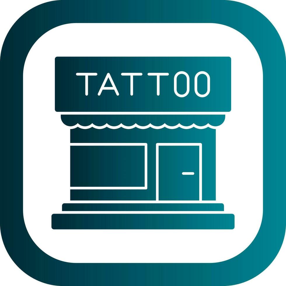 Tatoo Studio Vector Icon Design