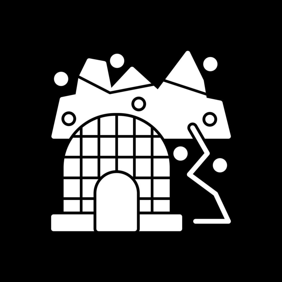 Arctic tundra Vector Icon Design