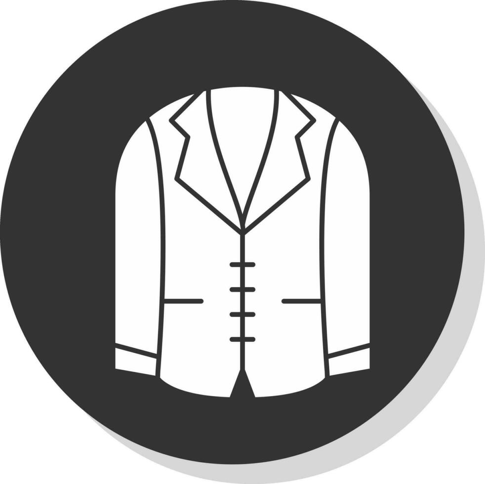 traje vector icono diseño