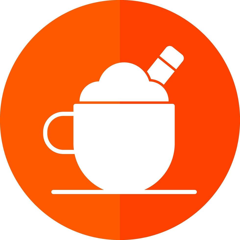 diseño de icono de vector de capuchino