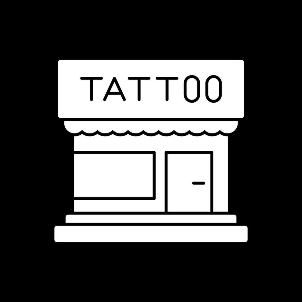 tatuaje estudio vector icono diseño