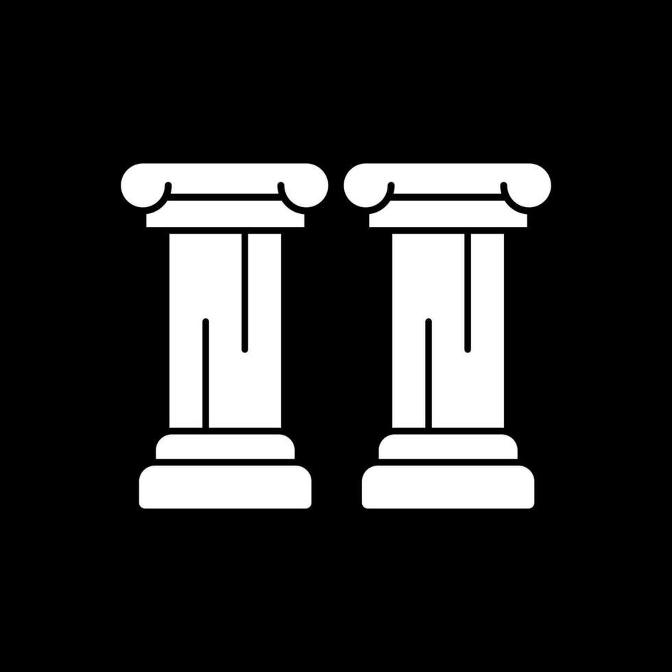 Column Vector Icon Design