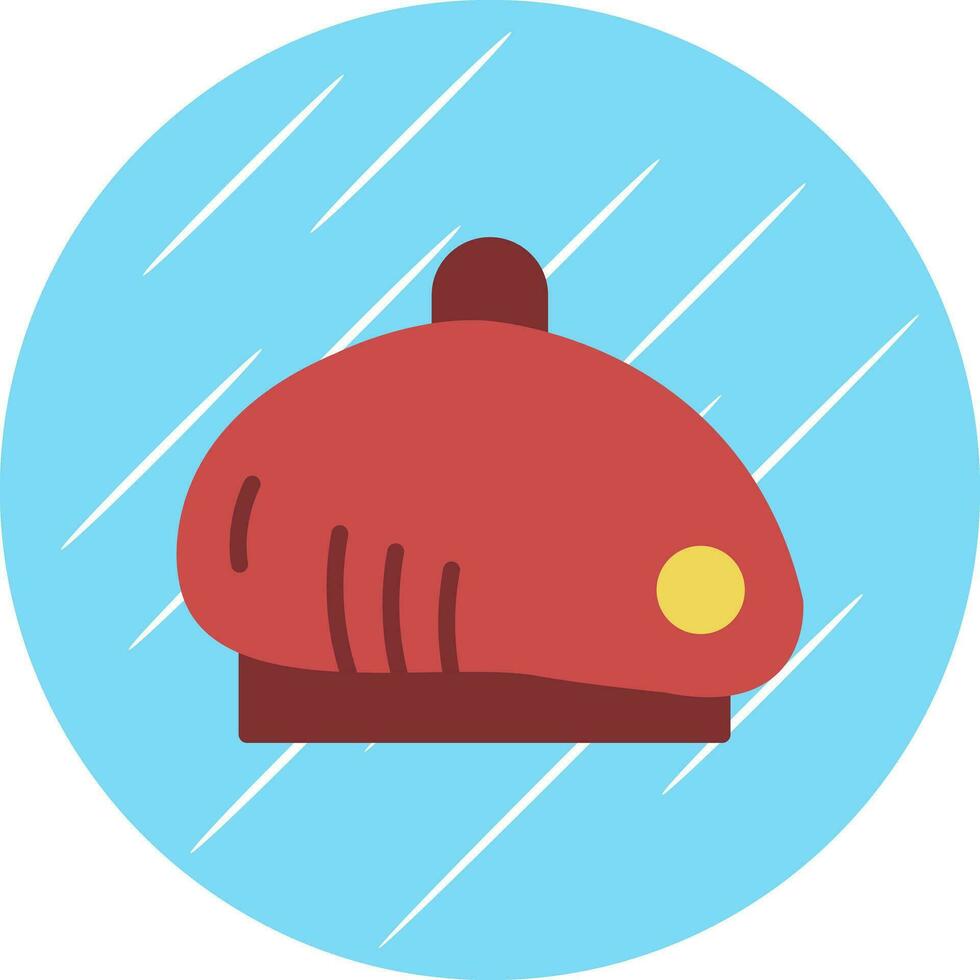 Beret Vector Icon Design