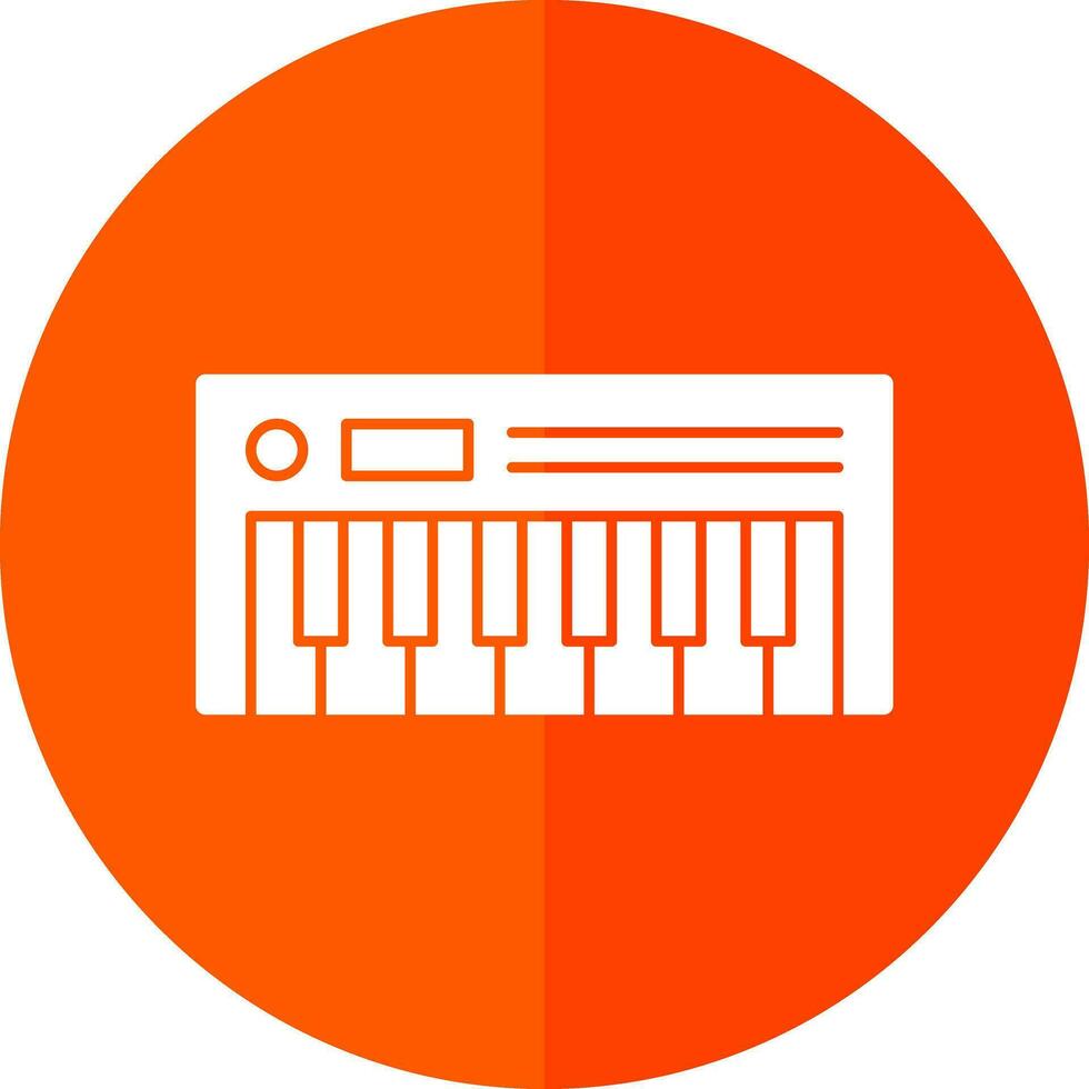 Piano Vector Icon Design