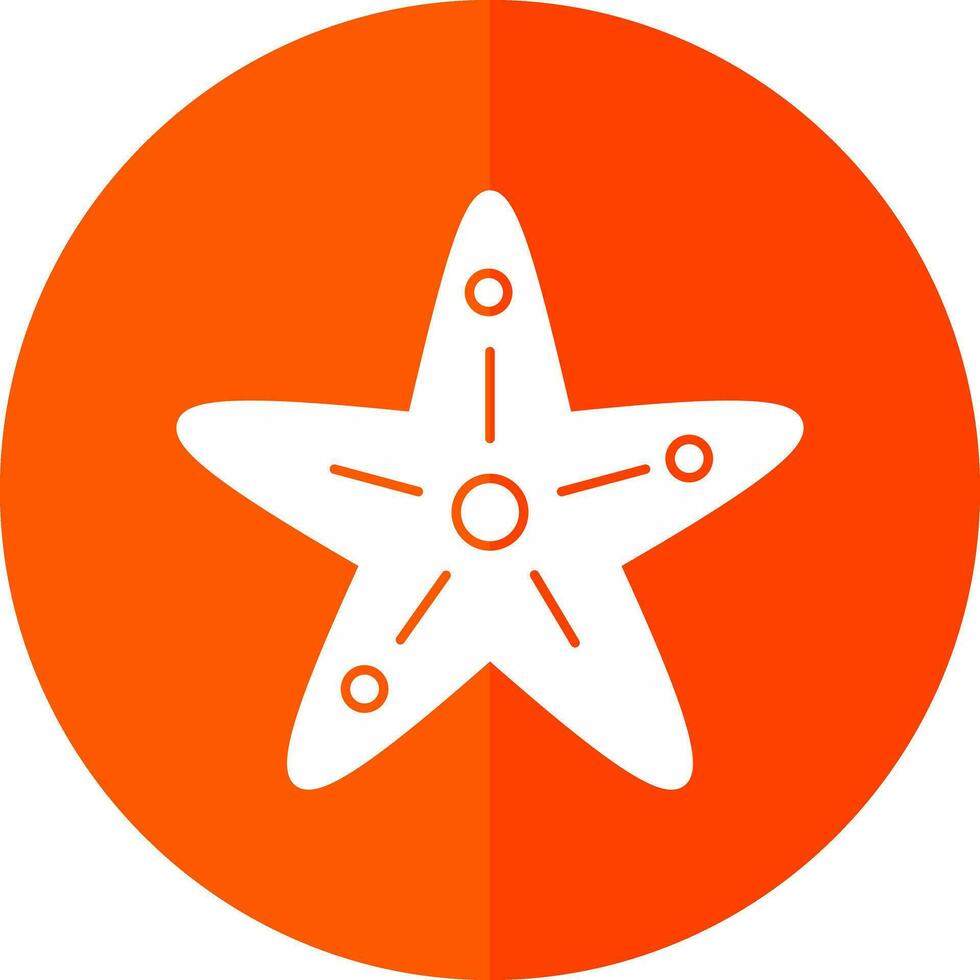 Starfish Vector Icon Design