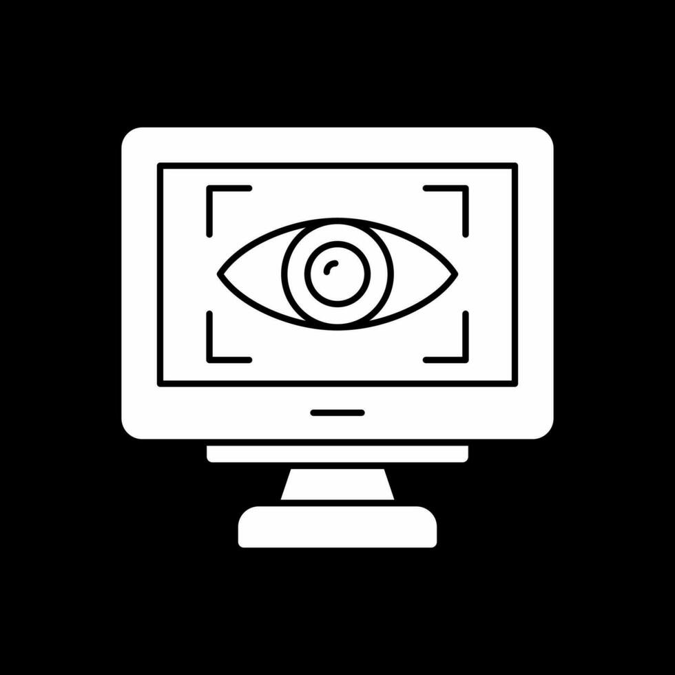 Eye Tracking Vector Icon Design